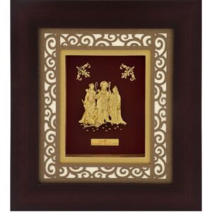 22K Gold Ram Darbar Photo Frame AJ-17