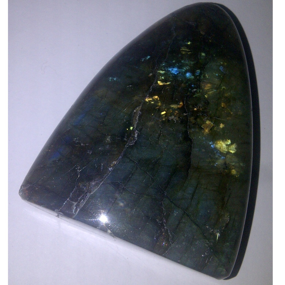 1400ct semi-round labradorite
