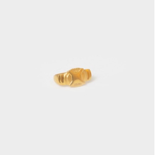 Gold delicate design rings