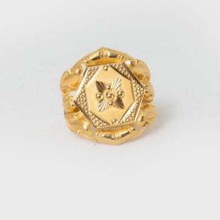 22kt gold plain engagement rings
