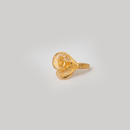 22kt gold plain unique design rings