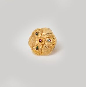 22kt gold plain designer rings