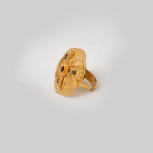 22kt gold plain designer rings