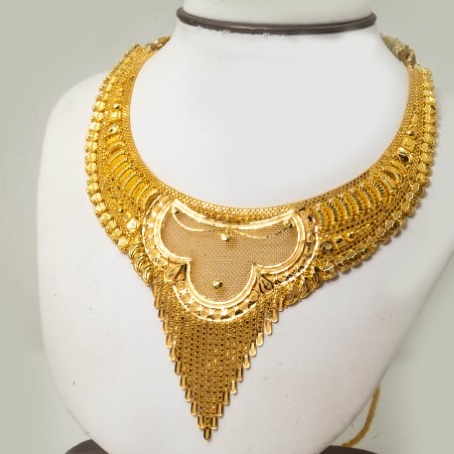 916 gold fancy design necklace - Image 3