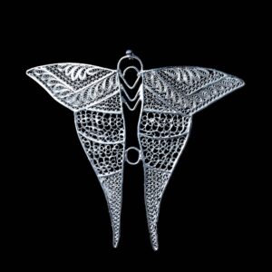 Silver modern design pendants