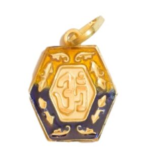 22 K GOLD OM PENDENT