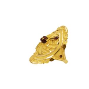 22 k light weight yellow gold ladies ring rj-lrg-015