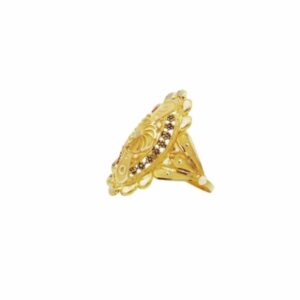22 k light wt gold ladies ring RJ-LRG-010