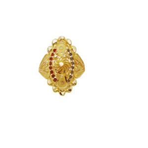 22 k light wt gold ladies ring RJ-LRG-010