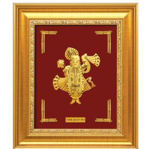 24 K GOLD GOD SHRINATH JI PHOTO FRAME RJ-PGA32