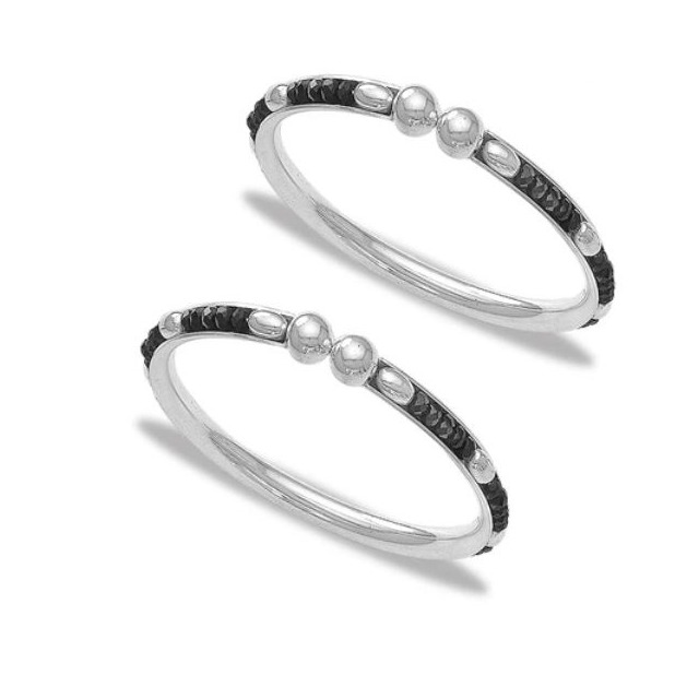Silver 925 sterling new born bangle for kids rj-s9b01