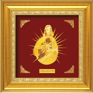 24 K LORD JESUS GOLD PHOTO FRAME RJ-PGA17