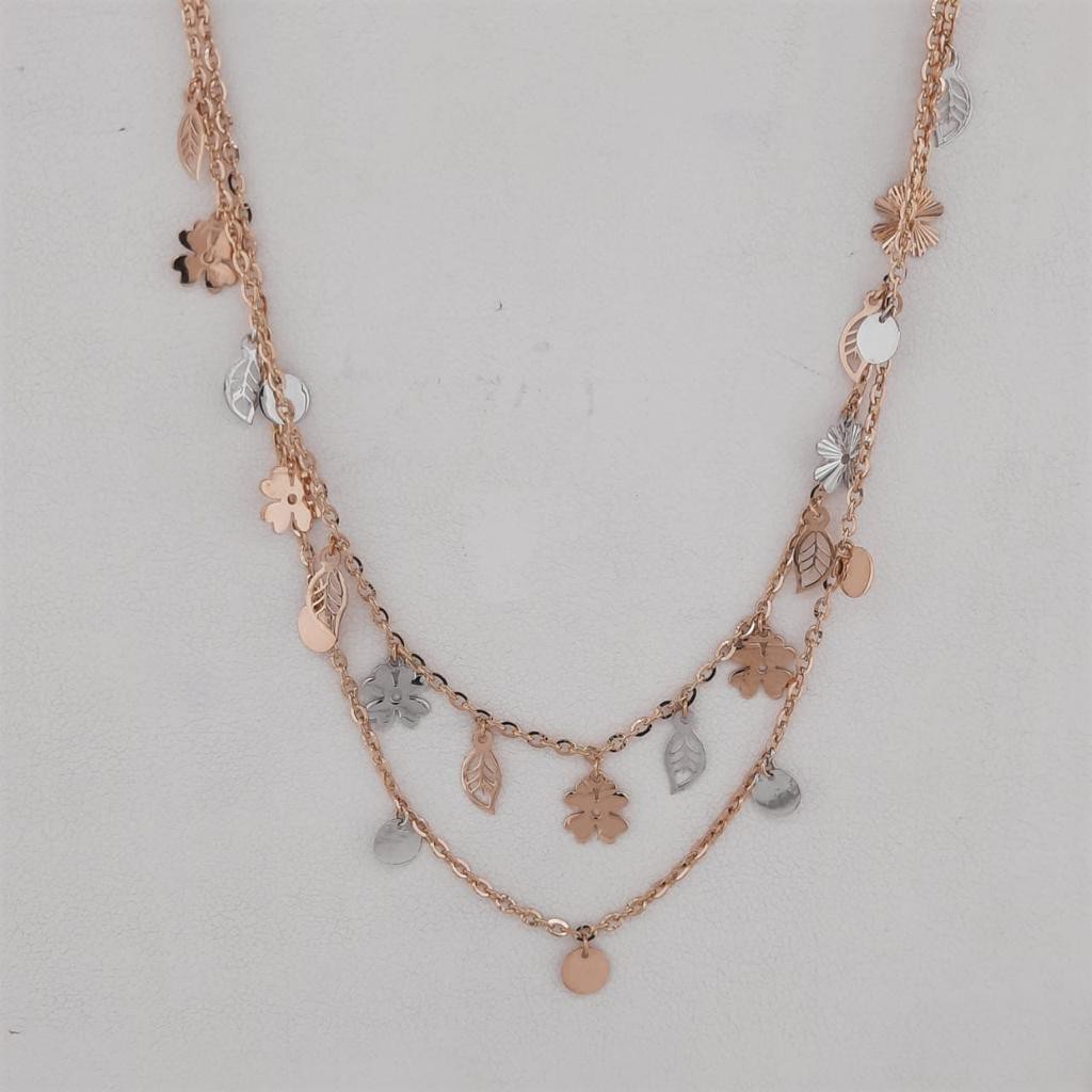 18K Rose Gold Fancy Tanmaniya
