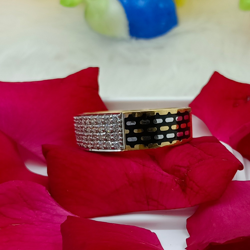 916 gold gents ring