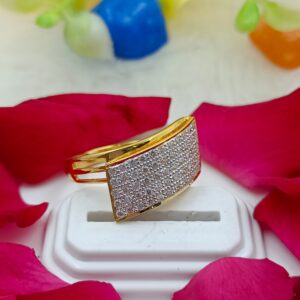 916 gold gents ring