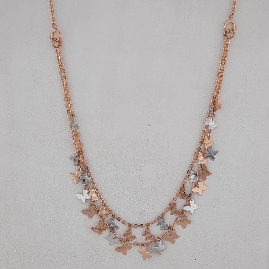 18K Gold Fancy Butterfly Design Tanmaniya