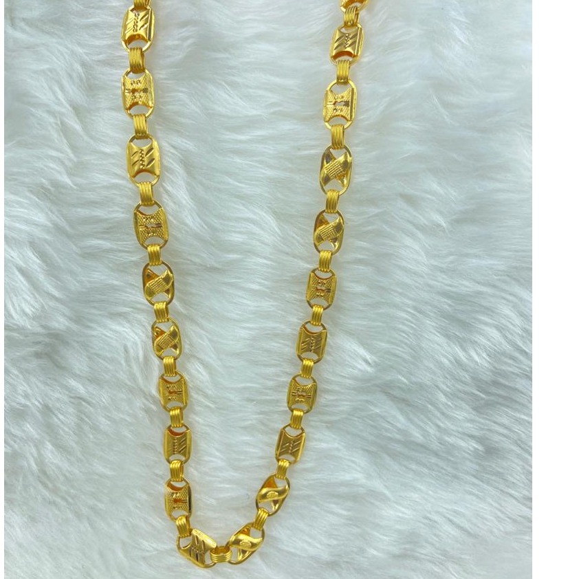 916 Gold Hallmarked Trendy Design Chain For Men