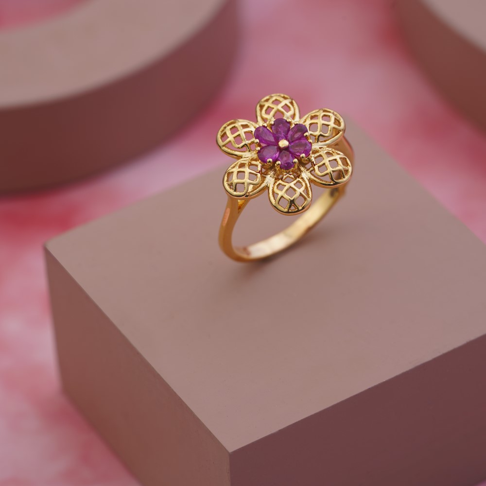 18k Yellow Gold Classic Handmade Ring