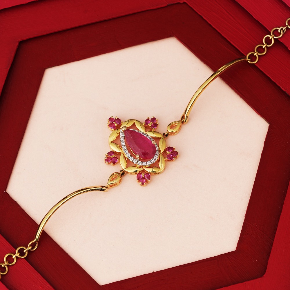 18kt florence ruby bracelet