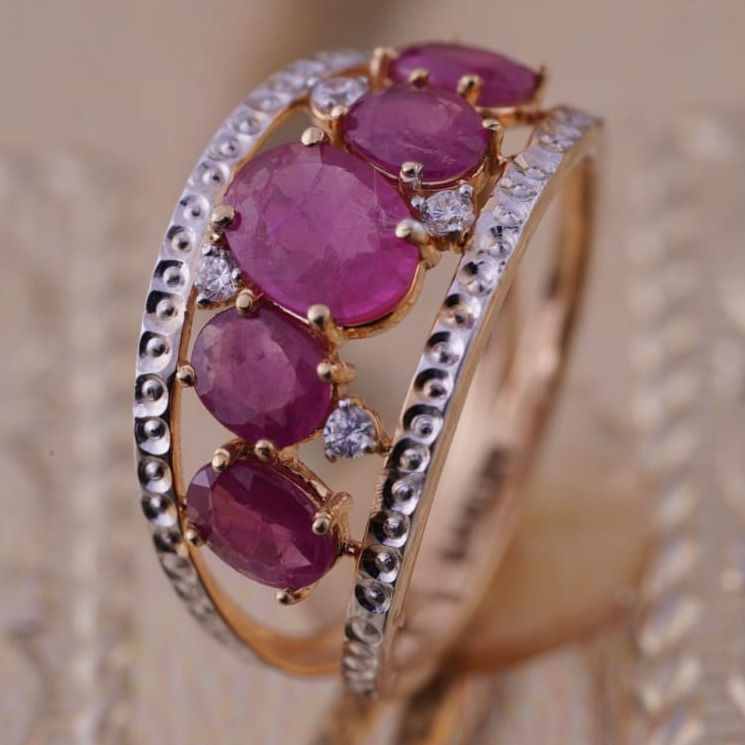 18kt florence ruby ring