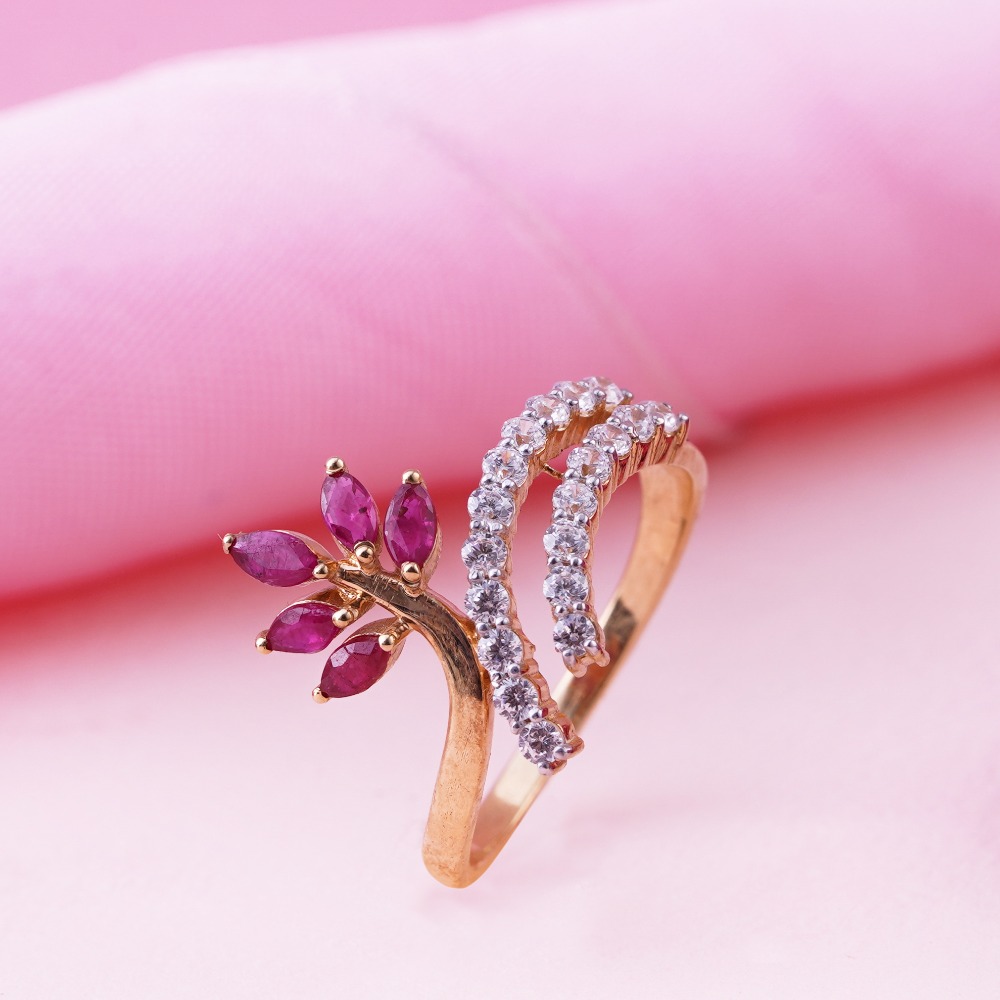 18K Gold ruby Ring