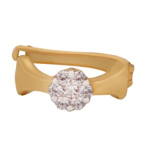 Sparkling gold ring jewellery