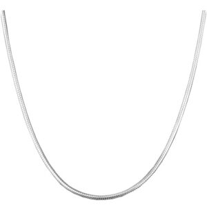 Round Sliver 800 Chain For Men