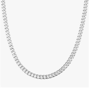 Domed Curb Chain For Men
