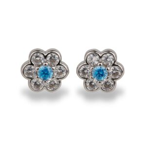 Silver earrings