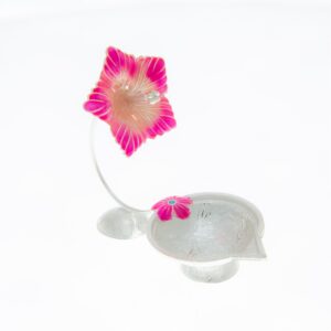 Silver Spiritual Flower Lamp