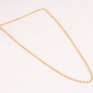 22kt gold tulsi mala for women
