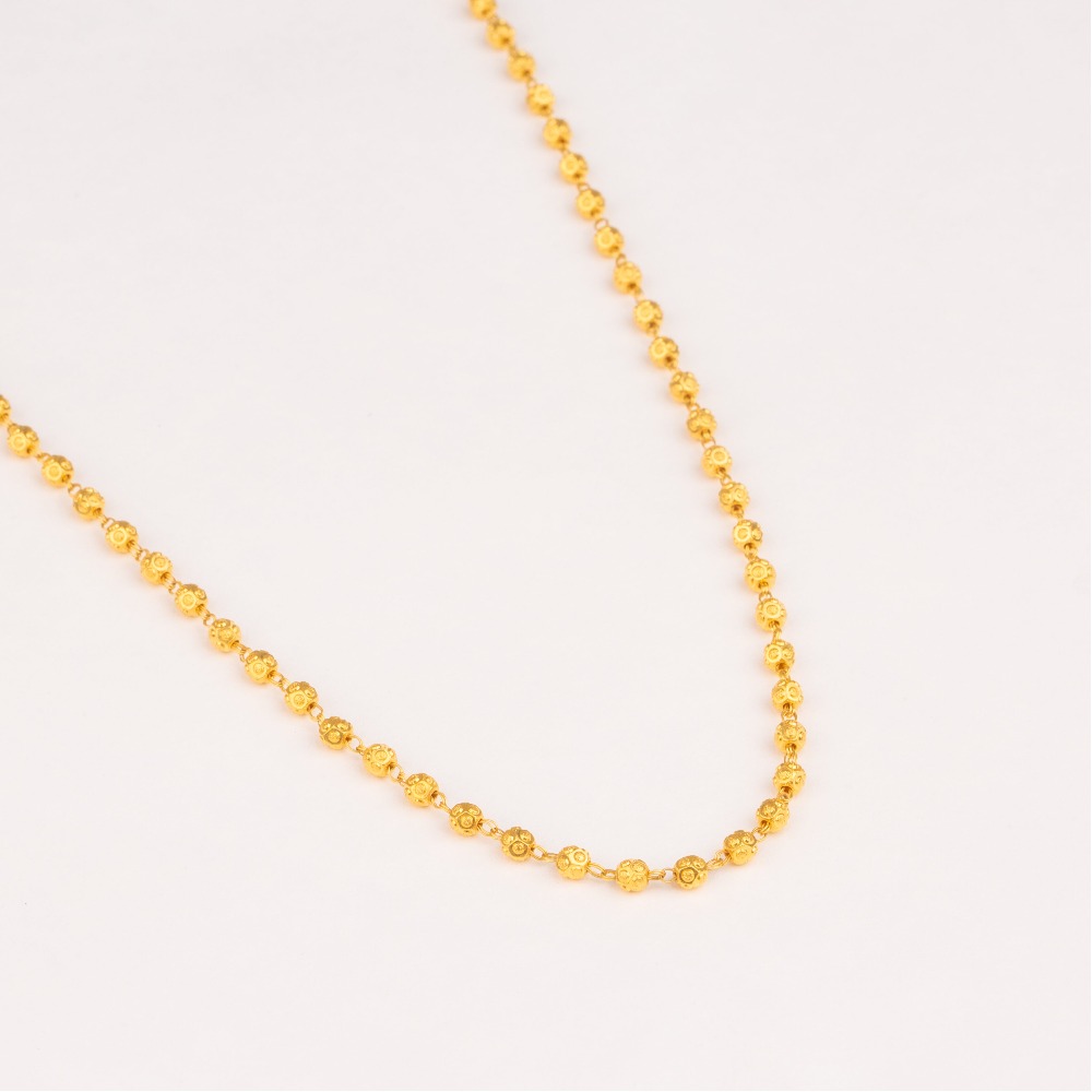 Attractive 22kt Gold beads Mala