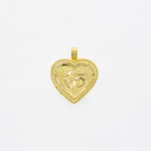 22kt gold om pendant