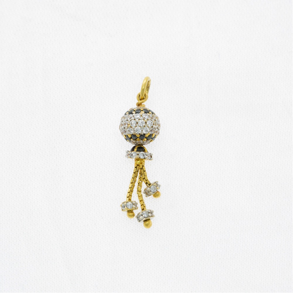 Designer 22kt Gold Pendant
