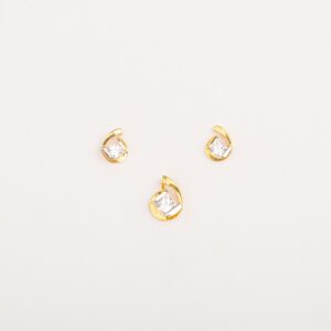 Fancy 18kt Gold Pendant Set