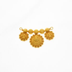 22kt gold kalkati mangalsutra pendant
