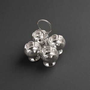 silver Rose Flower Karanda 4-in-1