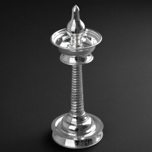 Silver Samai Long Lamp