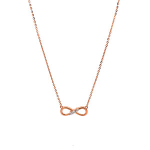 18kt Gold Infinity Chain