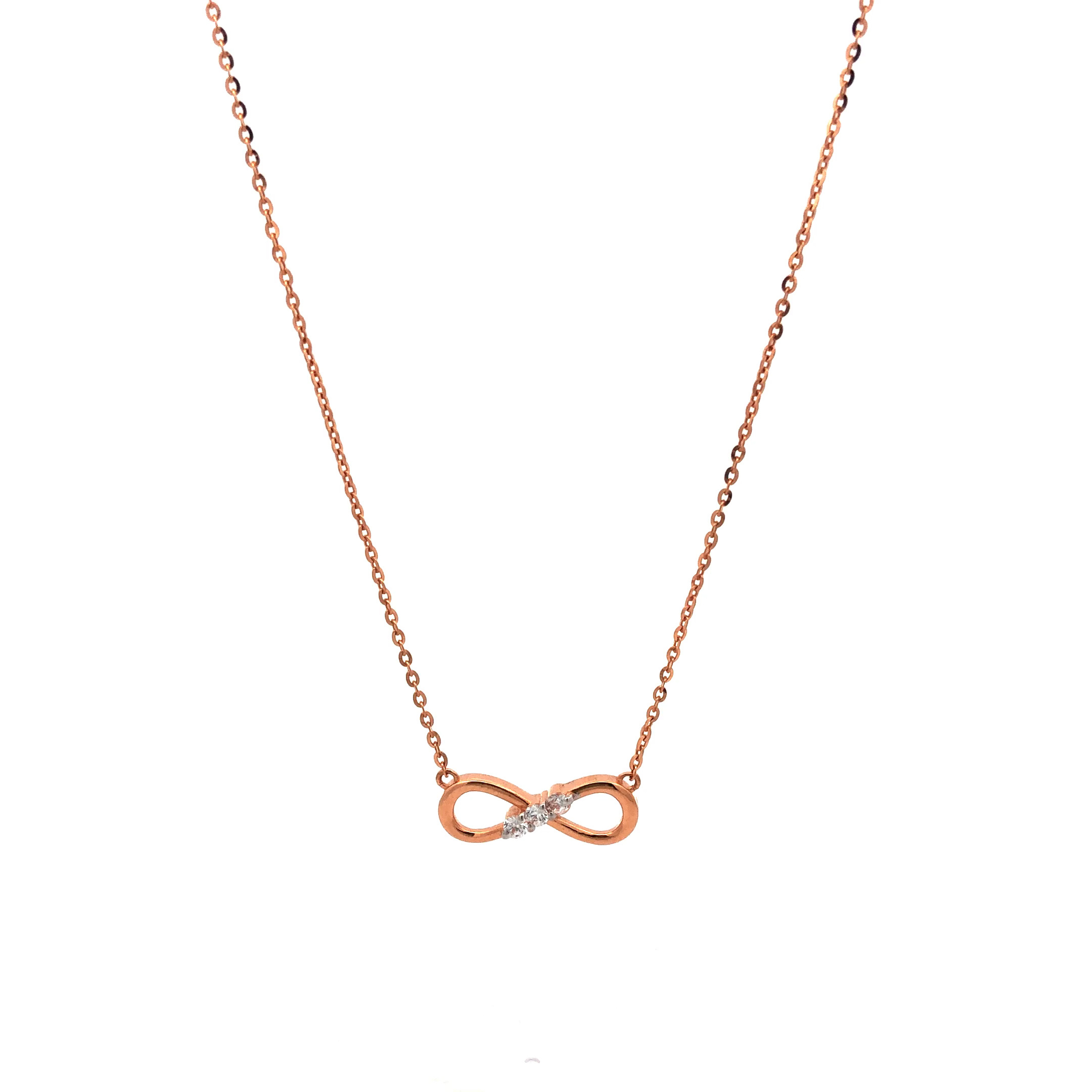 18kt Gold Infinity Chain