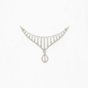 14kt exclusive mangalsutra pendant in diamond