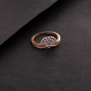 Alluring Rosegold Diamond Ring