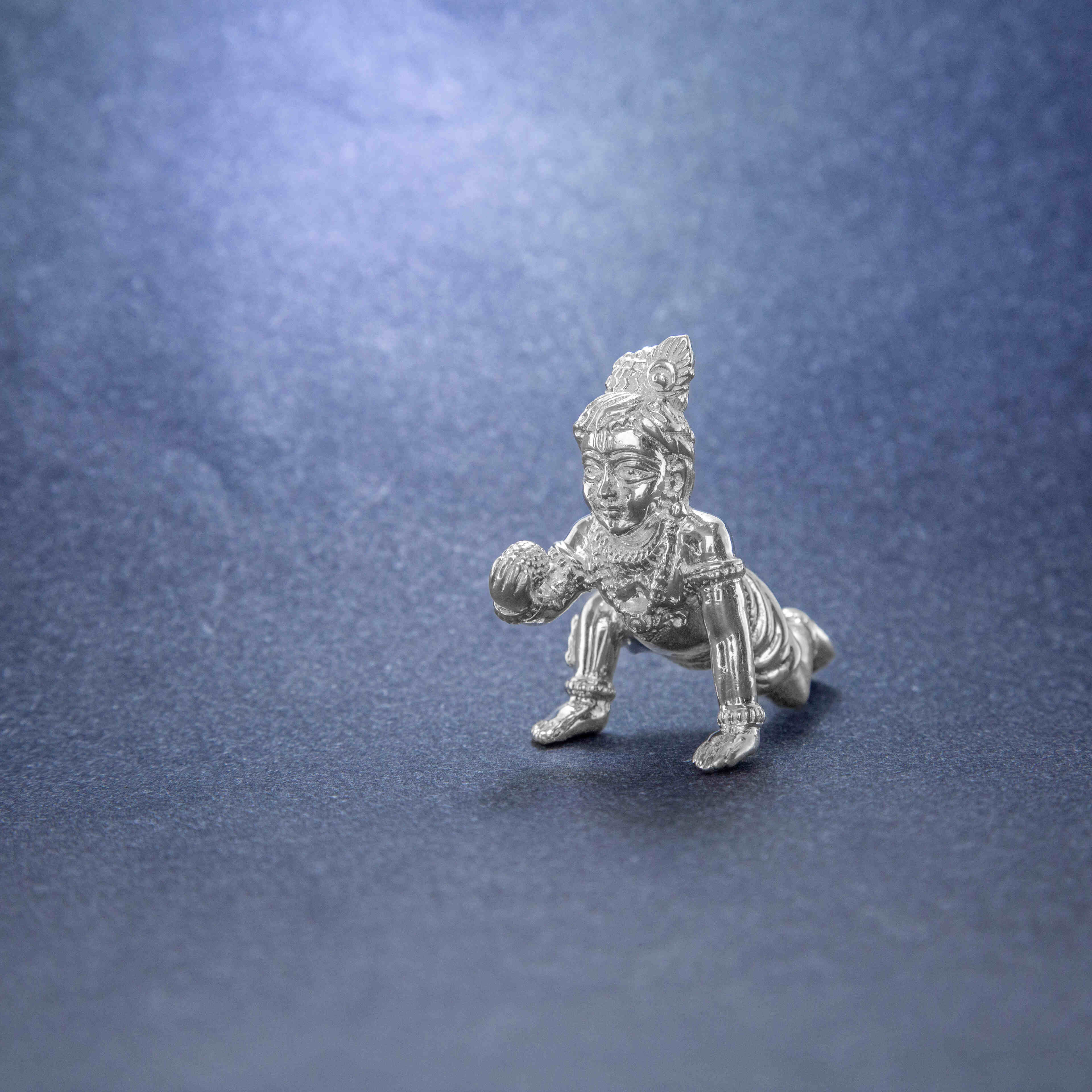Bal Gopal Silver Murti