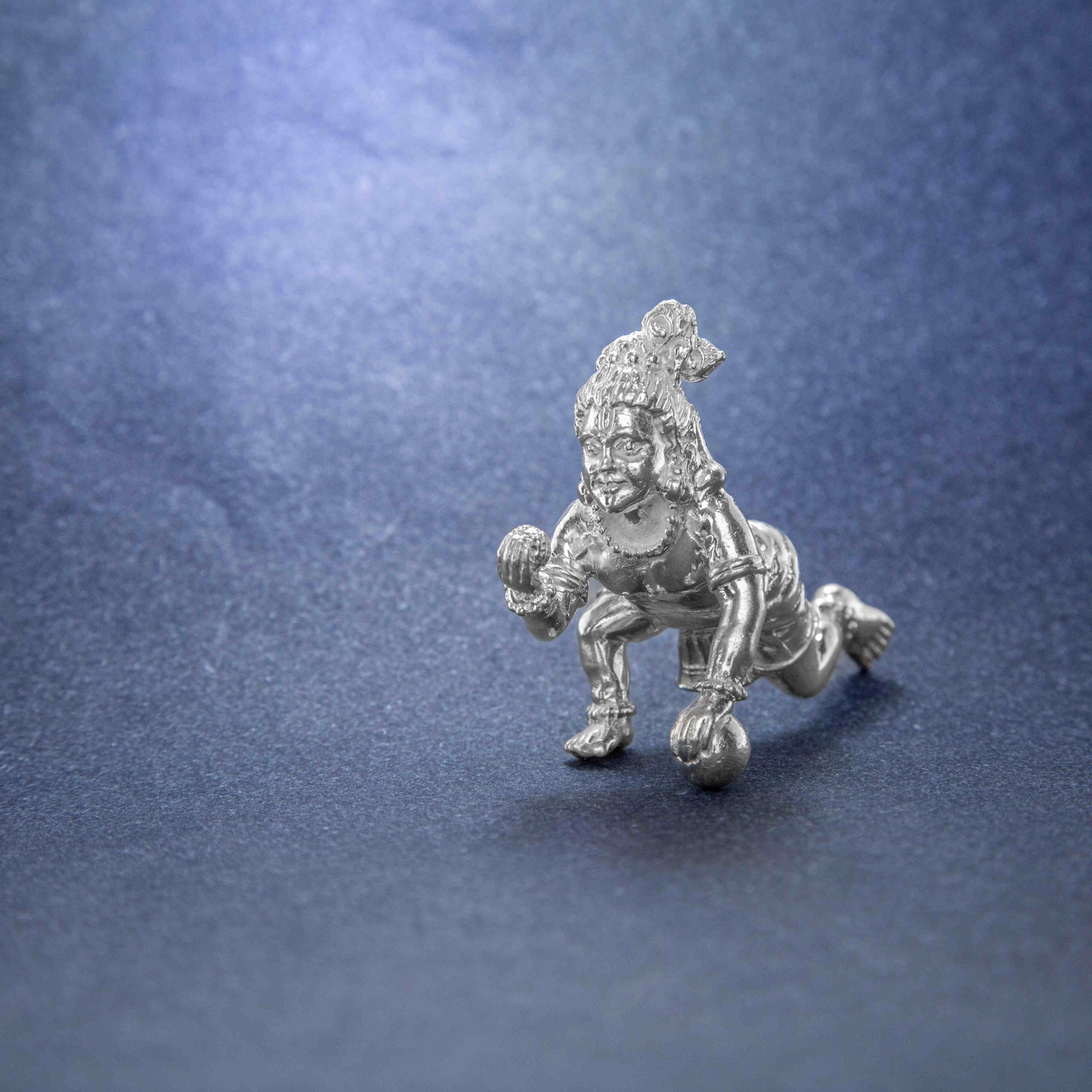 Laddu Gopal Silver Idol