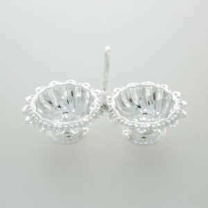 Silver Lotus Petal Shape Jod Kamal