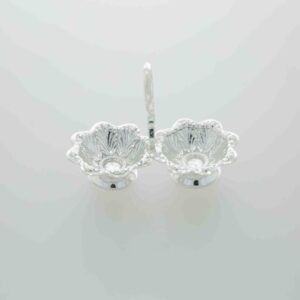 Flower Shape Jod Kamal In Silver