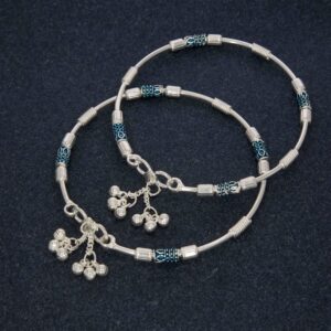 Unique Silver Kada Payal For Women