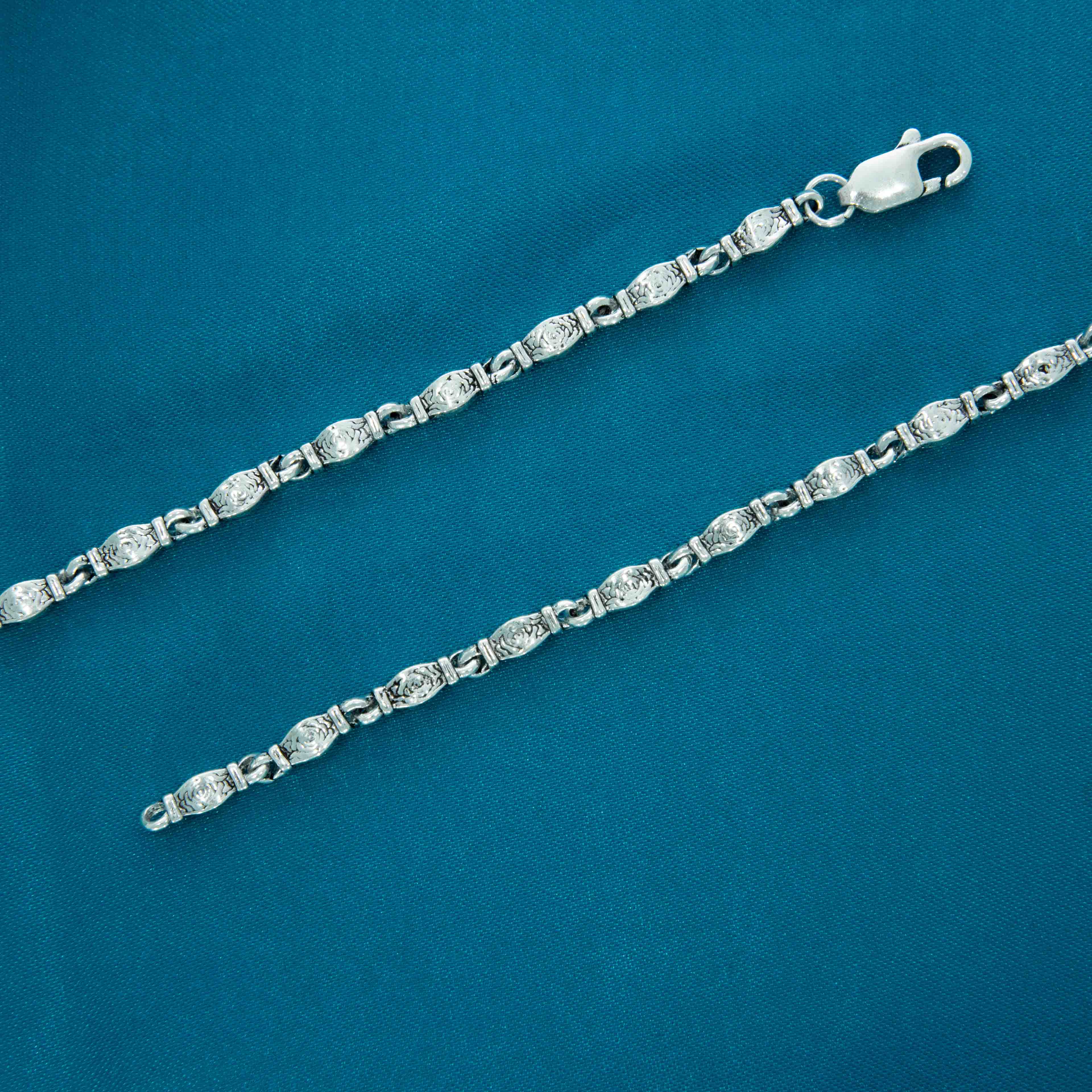 Silver Simple Payal Design