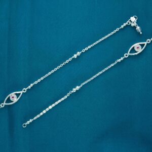 Unique Silver Anklet For Women