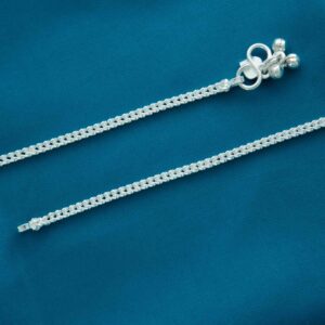 Elegant Silver Anklets